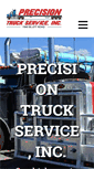 Mobile Screenshot of precisiontrucksc.com